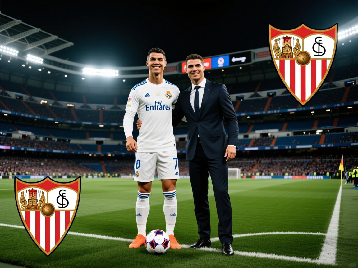 今晚打响！皇马2025年最后一战：西甲战塞维利亚姆总冲C罗队史纪录  第2张